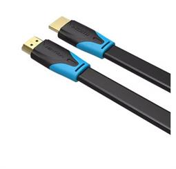 CONEXION HDMI 2.0 MACHO - HDMI MACHO - PLANO - HI SPEED [0,75m] - 4K 2K - 18Gbps - PROFESIONAL
