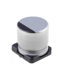 CONDENSADOR ELECTROLITICO SMD 100uF / 16V - 6,5x5,3mm