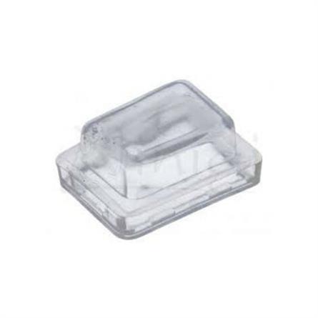 CAPUCHON PROTECTOR PARA INTERRUPTORES BASCULANTES - TRANSPARENTE - 13x19,2mm