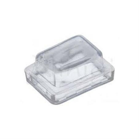 CAPUCHON PROTECTOR PARA INTERRUPTORES BASCULANTES - TRANSPARENTE - 13x19,2mm