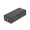 INYECTOR POE 15W - 802.3AF - 2 Ptos RJ45 1GBps - HASTA 100mts