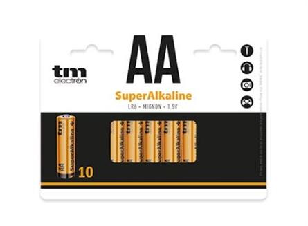 PILA ALCALINA TME LR6  AA - BLISTER 10 UNIDADES