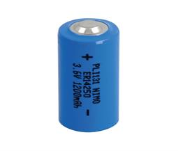 PILA DE LITIO ER14250 1/2AA - 3.6v 1200mAh - 14.5x26mm - ER14250