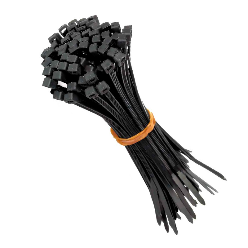 SET DE BRIDAS NEGRA - NYLON - 300X3,6mm (BOLSA DE 100 und)