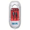 AURICULARES ESTEREO PHILIPS 50mW 100DB CON DUMPBASS - JACK 3,5mm - NEGRO