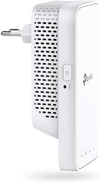 REPETIDOR WIRELESS 1200Mbps DOBLE BANDA - TP-LINK - UNIVERSAL - EXTENSOR DE COBERTURA HASTA 120m2 - CON ETHERNET 10/100