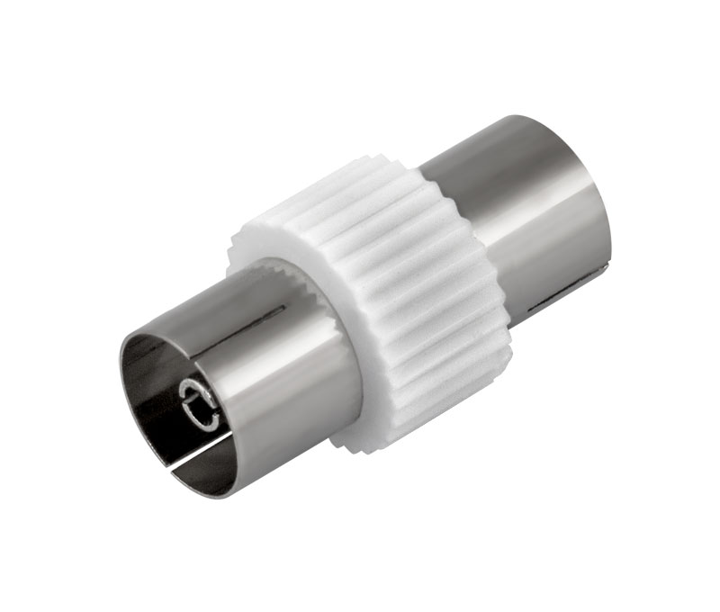 ADAPTADOR TV NIMO HEMBRA - HEMBRA - COAXIAL 9,55mm