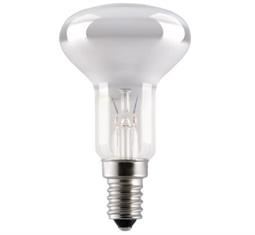 BOMBILLA REFLECTORA E14 - 230VCA - 40W - DIAMETRO 39mm - LONG 65mm - FRIGORIFICO