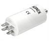 CONDENSADOR POLIPROPILENO PARA ARRANQUE DE MOTOR 8UF 450VCA 5% - 37x70mm - FASTON