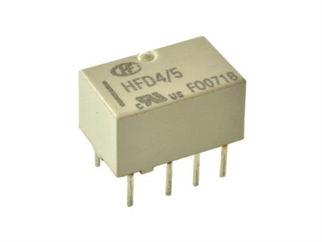 RELE ELECTROMAGNETICO MINIATURA DPDT - COIL 5VCC  - 2A - 10x6,5x5,4mm