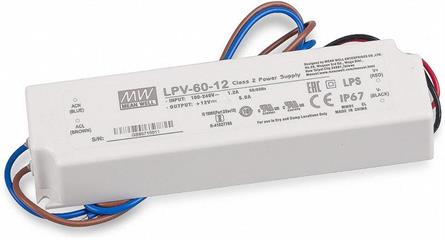 FUENTE DE ALIMENTACION CONSTANTE MEANWELL - 5V - 8A - 40W - WATERPROOF IP67 - 162.5x42.5x32mm