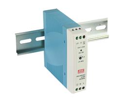 FUENTE DE ALIMENTACION POR IMPULSO PARA CARRIL MEANWELL 85-264VCA- 5VCC / 3A - 15W