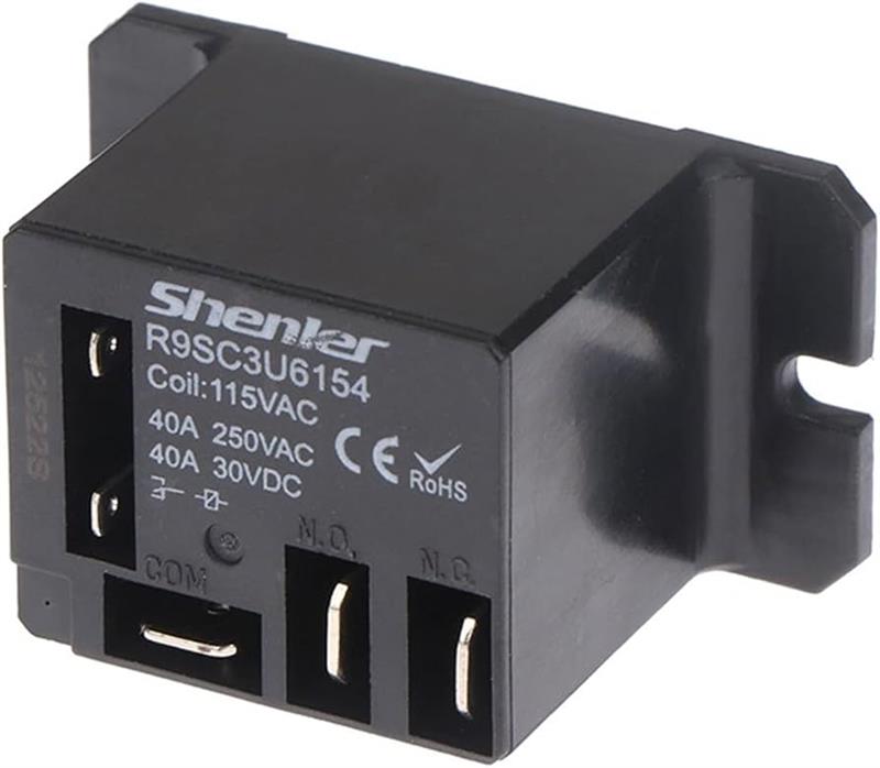 RELE ELECTROMECANICO DE POTENCIA SPDT - COIL 220V - 40A - TAMAÑO 30x30x40mm - SUSTITUYE NT90TPNCE220CB