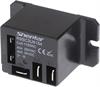 RELE ELECTROMECANICO DE POTENCIA SPDT - COIL 220V - 40A - TAMAÑO 30x30x40mm - SUSTITUYE NT90TPNCE220CB