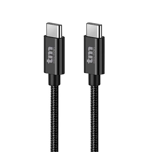 CONEXION USB C 3.0 - USB TIPO C - 3A - 2 METROS -  NYLON