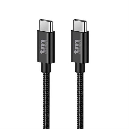 CONEXION USB C 3.0 - USB TIPO C - 3A - 2 METROS -  NYLON