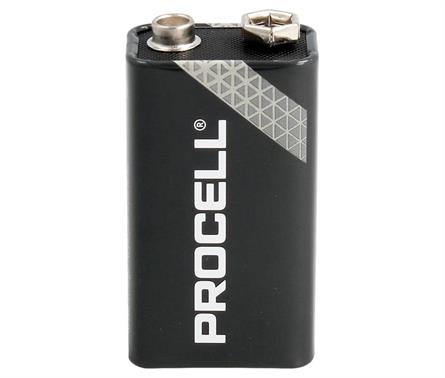 PILA ALCALINA PROCELL INDUSTRIAL 9V / 6LF22 - CAJA 10 UNIDADES