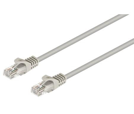 CONEXION ETHERNET RJ45 FTP CAT5e MACHO - MACHO - 30 METROS - GRIS