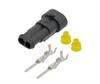 CONECTOR SUPERSEAL - AUTOMOCION - MACHO - 2 PIN - IP67 --- KIT CARCASA + SELLOS + TERMINALES