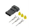 CONECTOR SUPERSEAL - AUTOMOCION - MACHO - 3 PIN - IP67 --- KIT CARCASA + SELLOS + TERMINALES