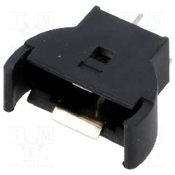 PORTAPILAS CR2032 BR2032 - PARA PCB - MONTAJE VERTICAL