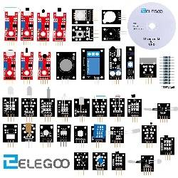KIT DE SENSORES PARA ARDUINO - 37 PIEZAS - CAJA CLASIFICADA